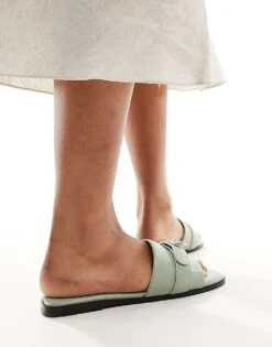 Public Desire Radiance Sliders With Hardware In Pistachio For Women -Desirelic Store 205670632 3