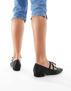 Public Desire Luella Ballet Flats In Black For Women -Desirelic Store 206288483 3