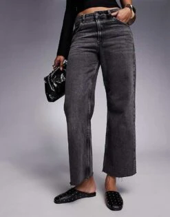 Public Desire Camille Studded Flat Mules In Black For Women -Desirelic Store 207365823 1 black 1