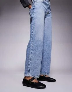 Public Desire Buckle Detail Ballet Flats In Black For Women -Desirelic Store 207624121 4