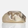 Public Desire The Project Metallic Weave Clutch Bag In Metallic Gold For Women -Desirelic Store 208167072 1 metallicgold